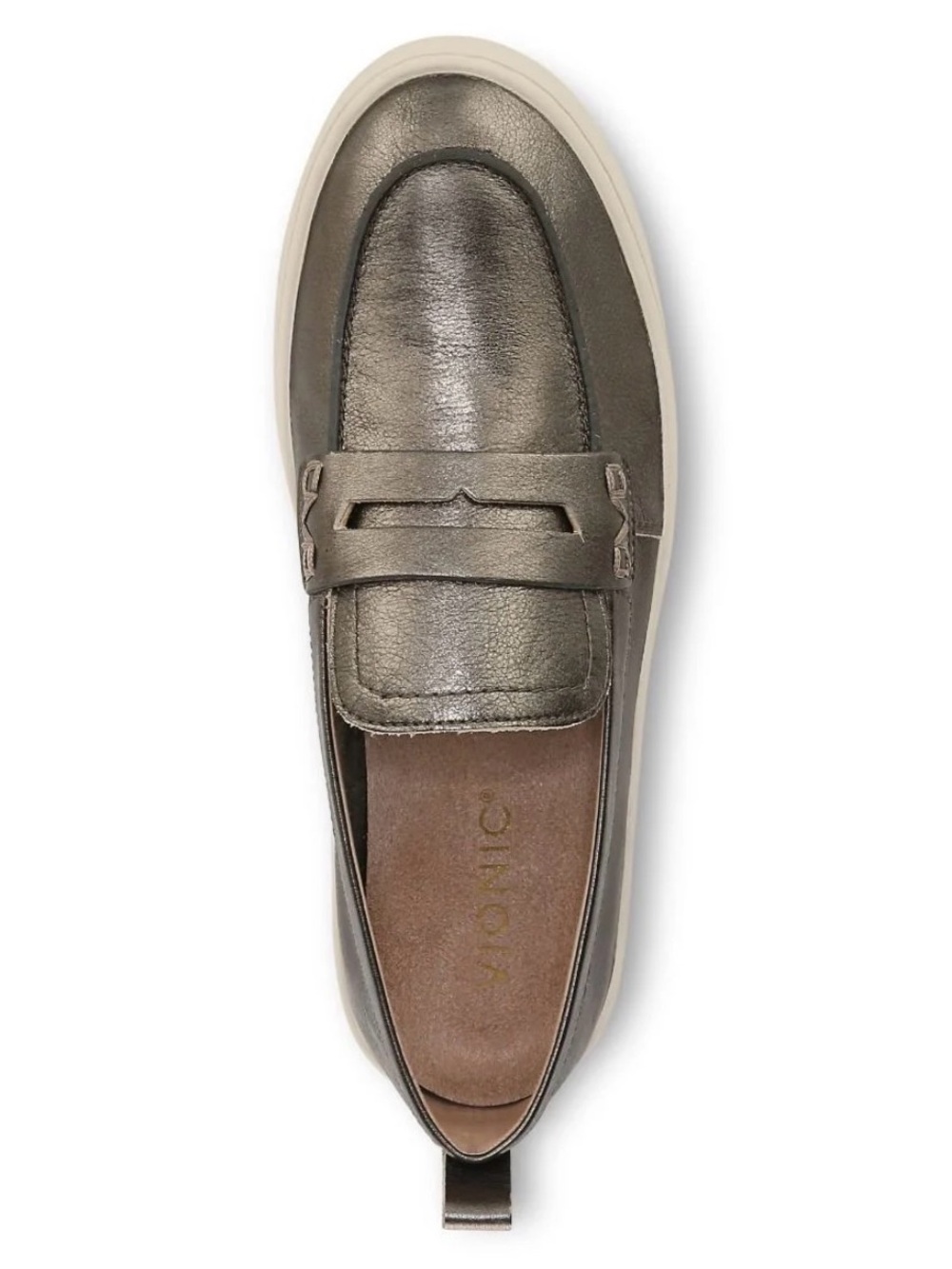 Vionic Uptown Loafer - Pewter size 10 - Picture 4 of 7